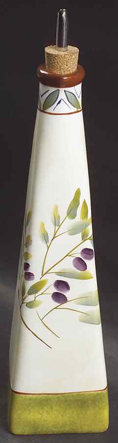 Les Olives Large Oil Cruet with Drizzle Spout by Sakura-1