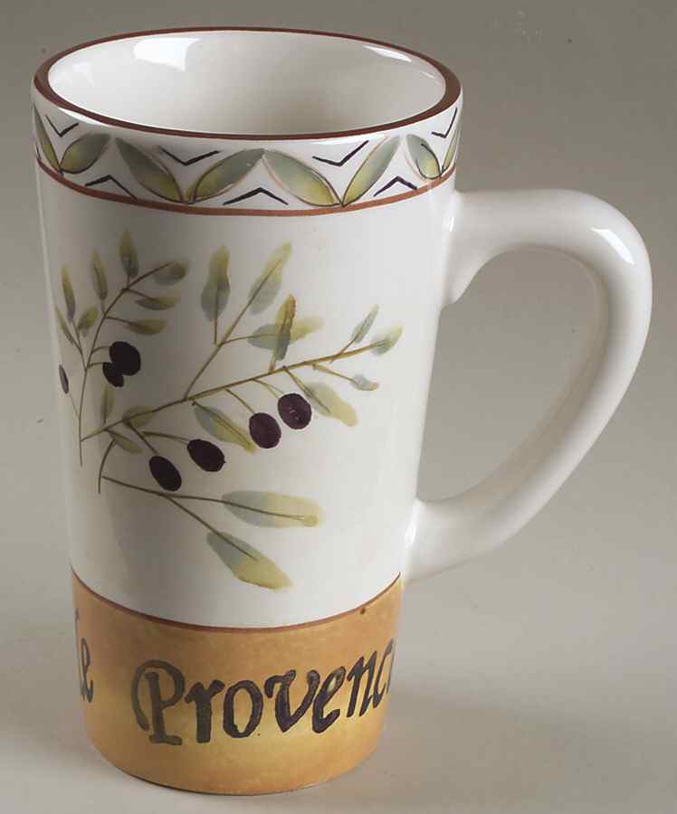 Les Olives Latte Mug by Sakura-1
