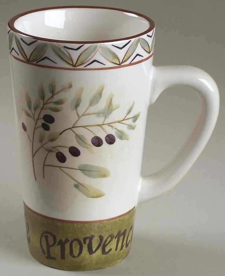 Les Olives Latte Mug by Sakura-1