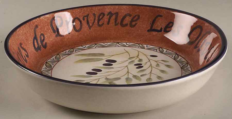 Les Olives 8" Individual Pasta Bowl by Sakura-1