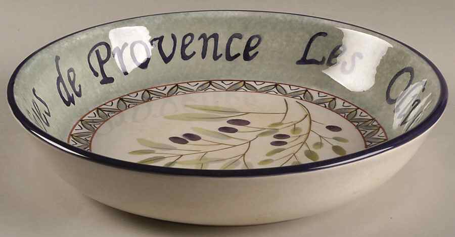 Les Olives 8" Individual Pasta Bowl by Sakura-1