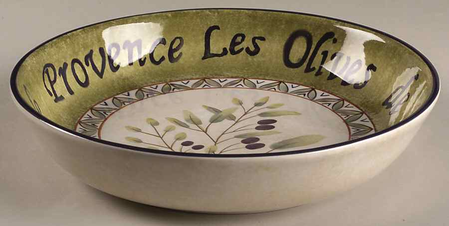 Les Olives 8" Individual Pasta Bowl by Sakura-1