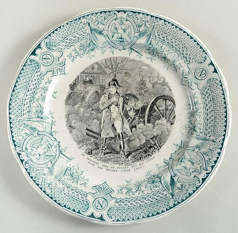 SGN6 Salad Plate by Sarreguemines-1