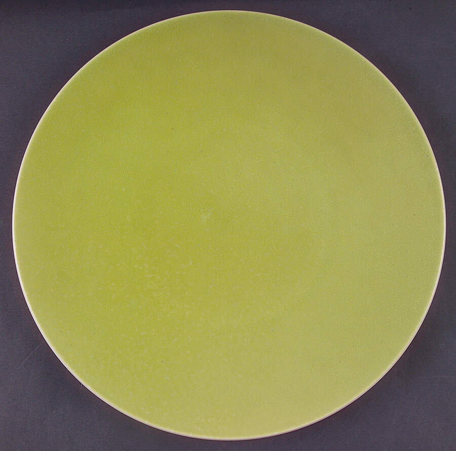Colorstone Wasabi (Textured) 12" Chop Plate (Round Platter) by Sasaki-1