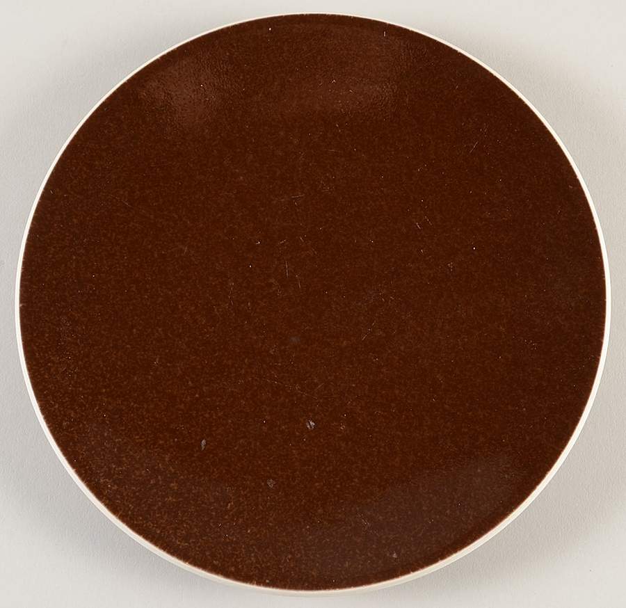 Colorstone Coffee (Textured) Salad Plate by Sasaki-1