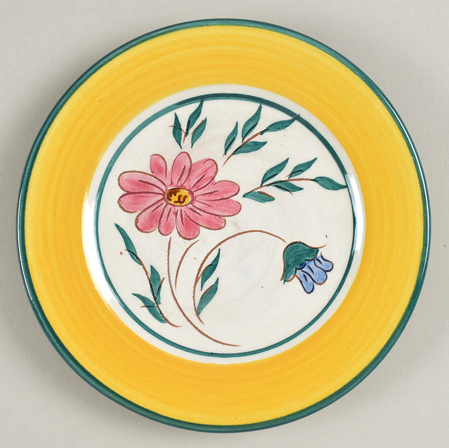 Flora (Terra Rose) Bread & Butter Plate by Stangl-1