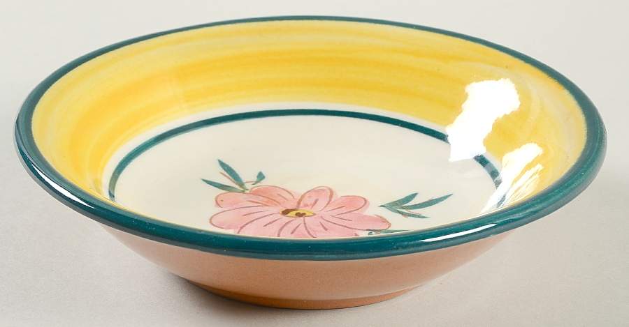 Flora (Terra Rose) Fruit/Dessert (Sauce) Bowl by Stangl-1