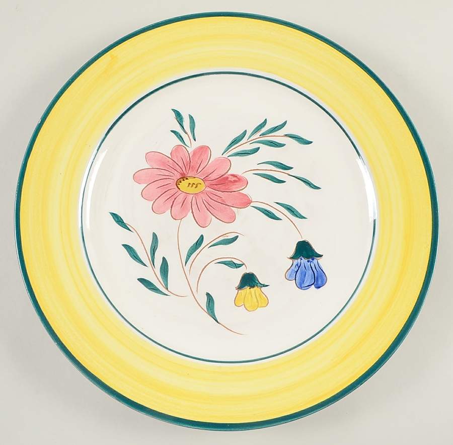 Flora (Terra Rose) Dinner Plate by Stangl-1