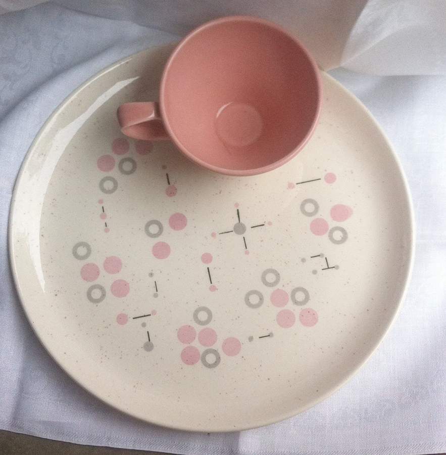 Button Button Snack Plate & Cup Set by Santa Anita-1