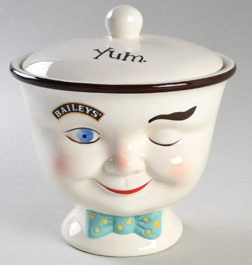 Baileys Cups Cookie Jar & Lid by Signals-1