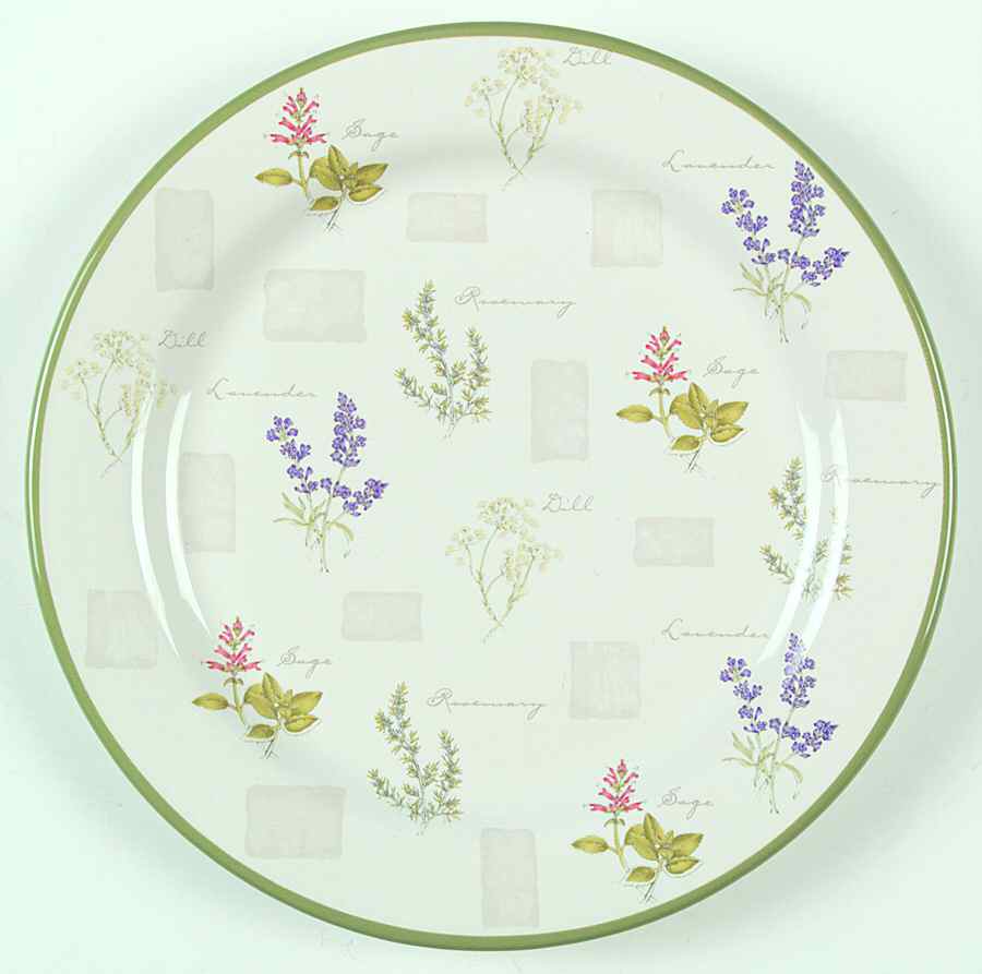 Herb Garden Dinner Plate by Sonoma Home-1