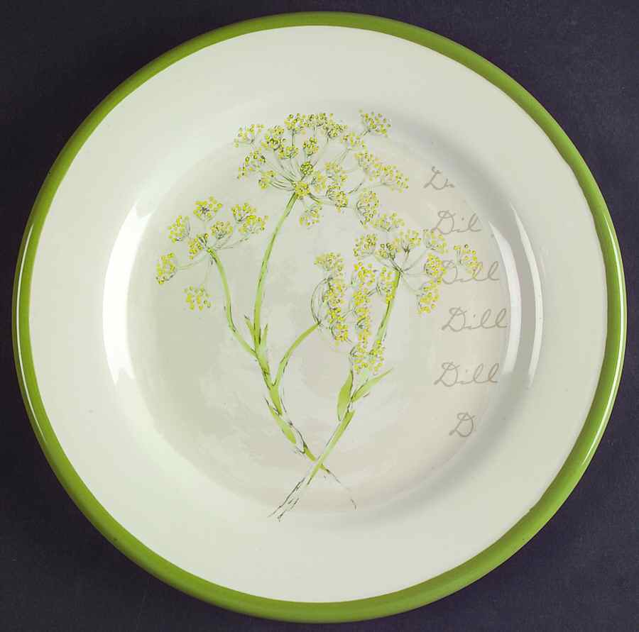 Herb Garden Salad Plate by Sonoma Home-1