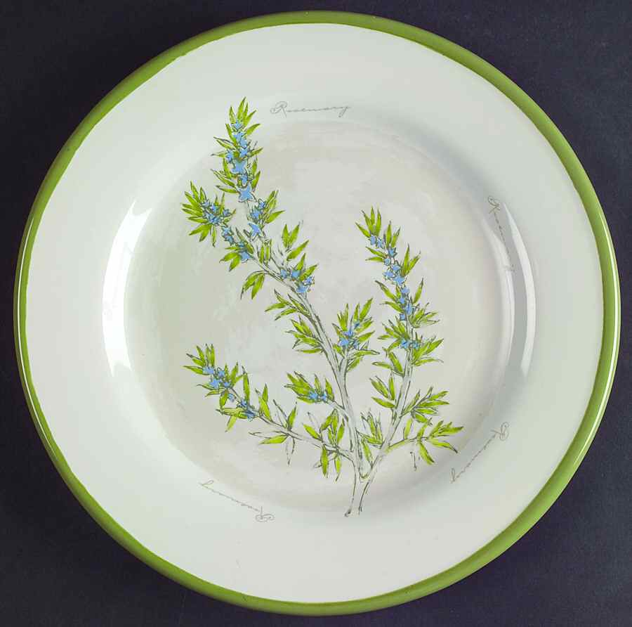 Herb Garden Salad Plate by Sonoma Home-1