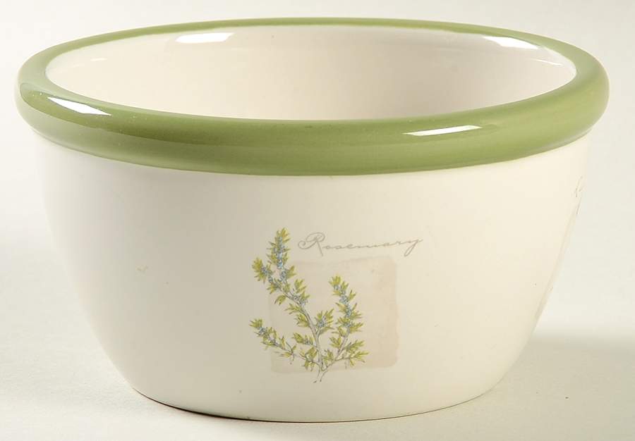 Herb Garden Fruit/Dessert (Sauce) Bowl by Sonoma Home-1