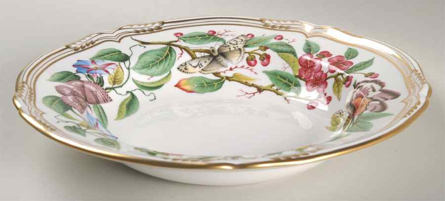 Butterfly Garden Large Rim Soup Bowl by Spode-1