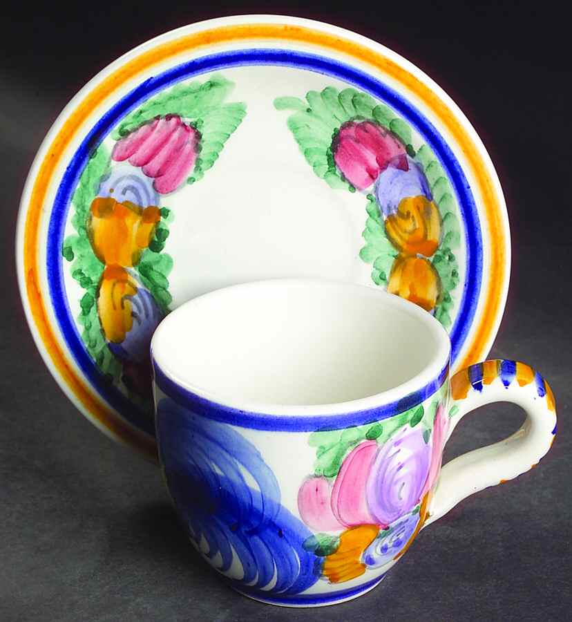 SKO2 Flat Cup & Saucer Set by Skyros-1