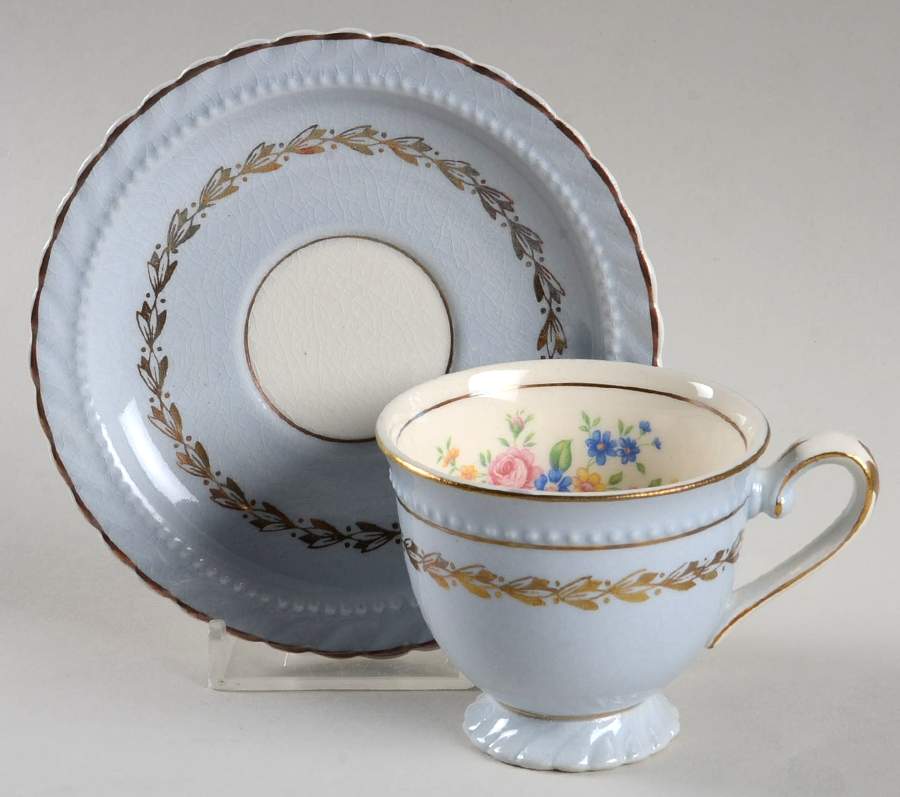 STB265 Footed Demitasse Cup & Saucer Set by Steubenville-1