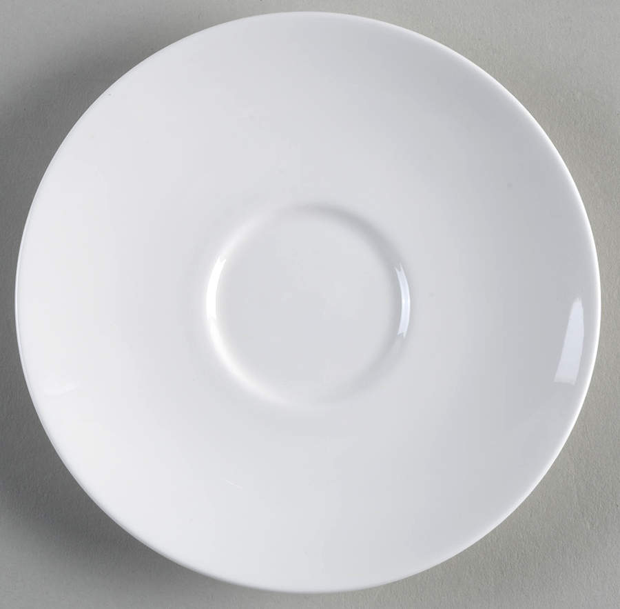 Signature White Saucer by Royal Doulton-1