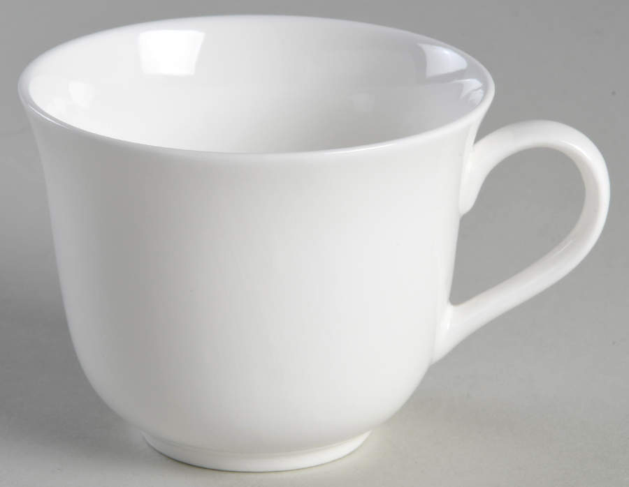 Signature White Flat Cup by Royal Doulton-1