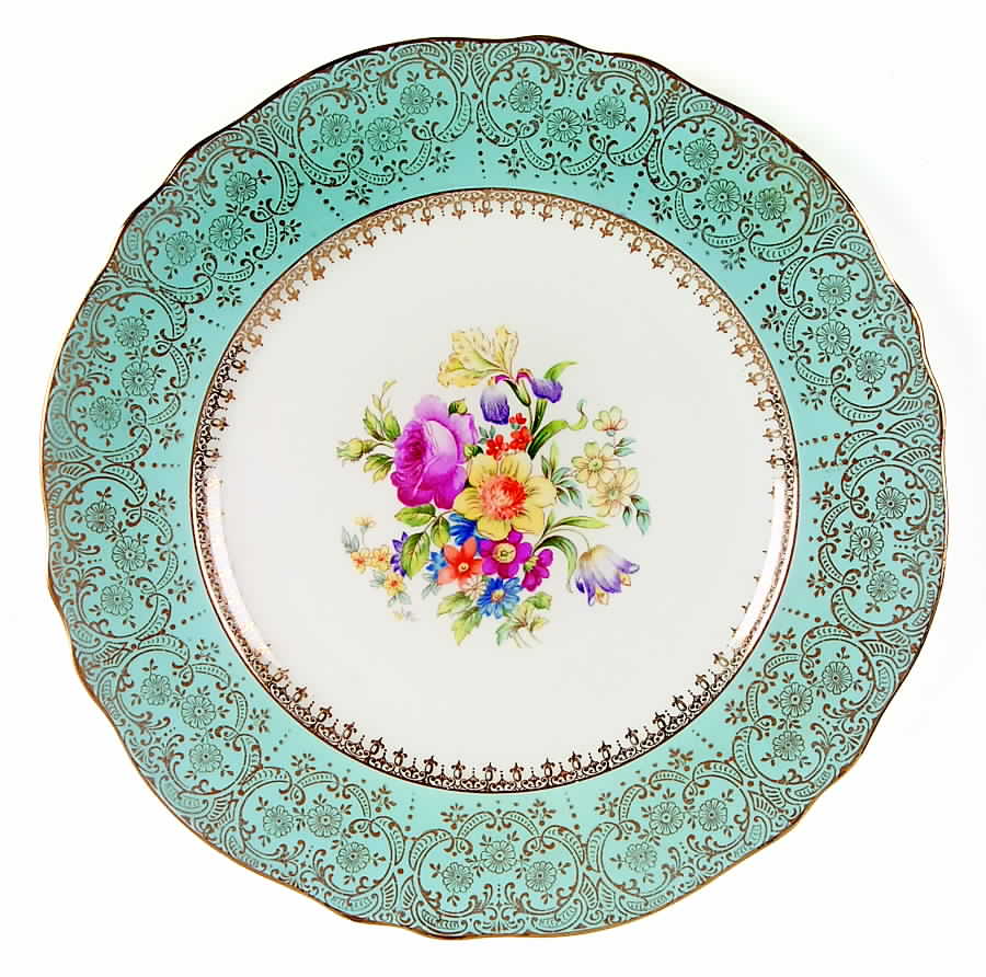 2026 Blue Gray Dinner Plate by Steubenville-1