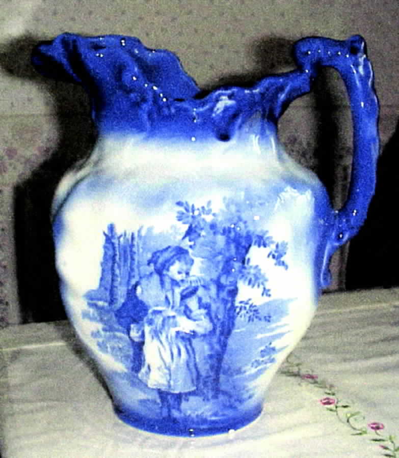 Les Enfants Large Pitcher by Staffordshire-1