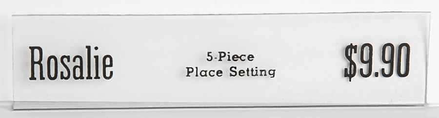 Advertising Signs Shelf Clip Price Tag Advertising Sign by Spode-1