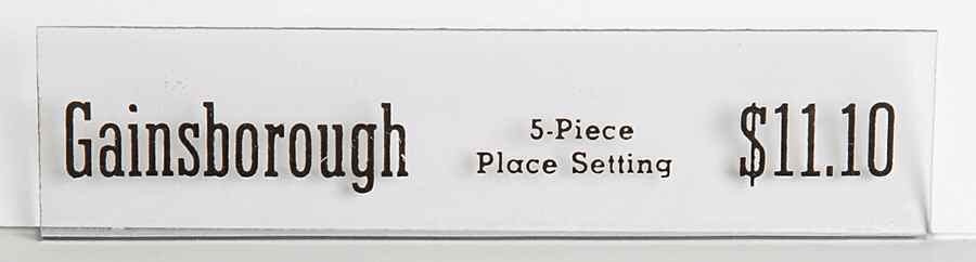 Advertising Signs Shelf Clip Price Tag Advertising Sign by Spode-1