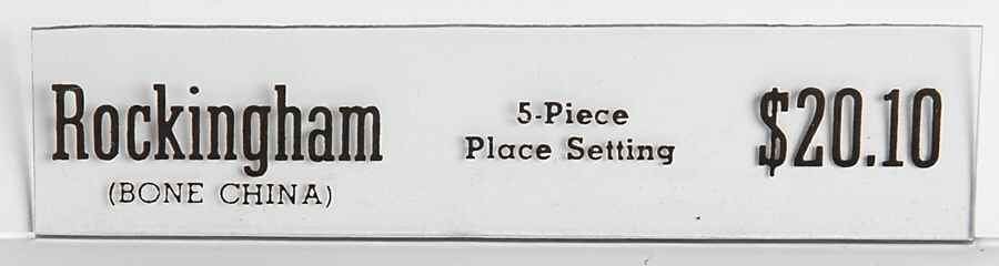 Advertising Signs Shelf Clip Price Tag Advertising Sign by Spode-1