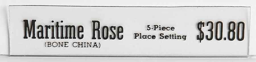 Advertising Signs Shelf Clip Price Tag Advertising Sign by Spode-1