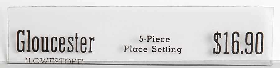 Advertising Signs Shelf Clip Price Tag Advertising Sign by Spode-1