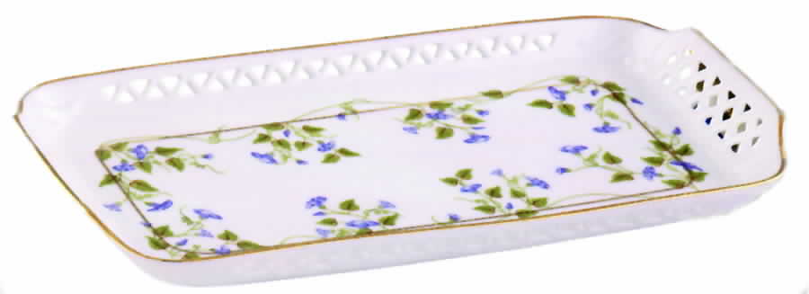 Morning Glory 13" Rectangular Tray by Sadek-1