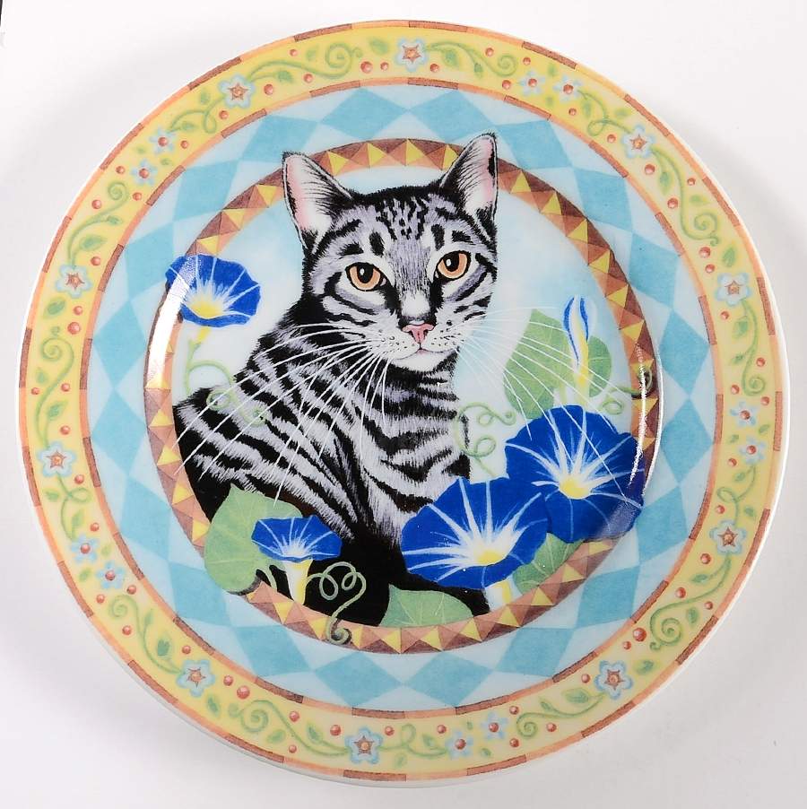 Cat's Meow Salad/Dessert Plate by Sadek-1