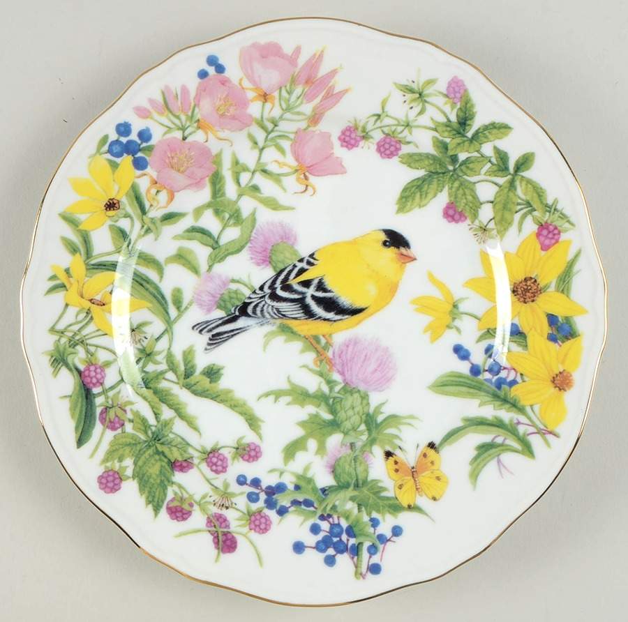 Songbird Salad Plate by Sadek-1