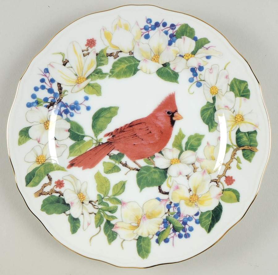 Songbird Salad Plate by Sadek-1