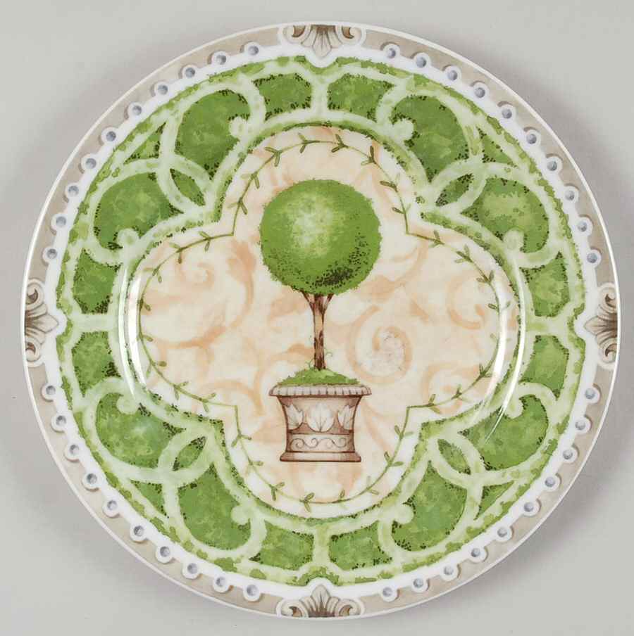 Hedge Wood Salad/Dessert Plate by Sadek-1