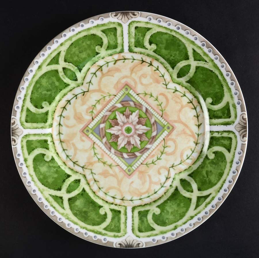 Hedge Wood Dinner Plate by Sadek-1