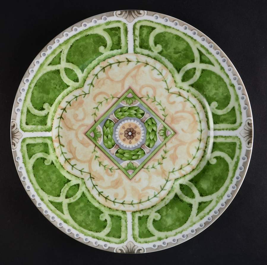 Hedge Wood Dinner Plate by Sadek-1