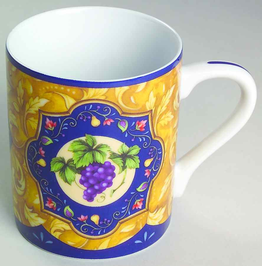 Sonata (Blue & Orange) Mug by Sadek-1