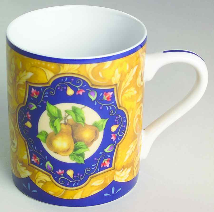 Sonata (Blue & Orange) Mug by Sadek-1