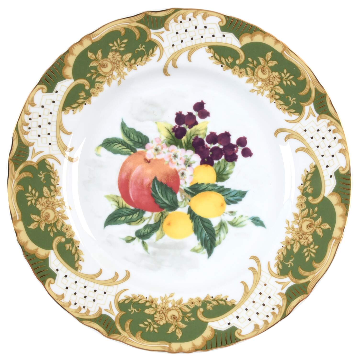 Antique Fruit Salad/Dessert Plate by Sadek-1