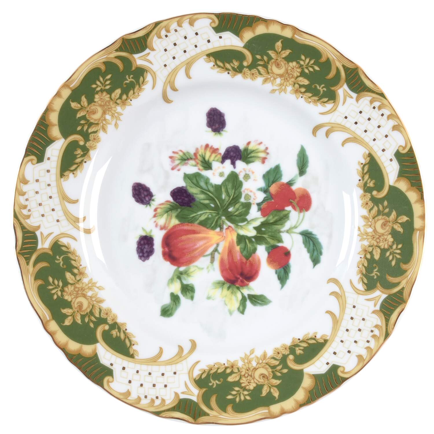 Antique Fruit Salad/Dessert Plate by Sadek-1