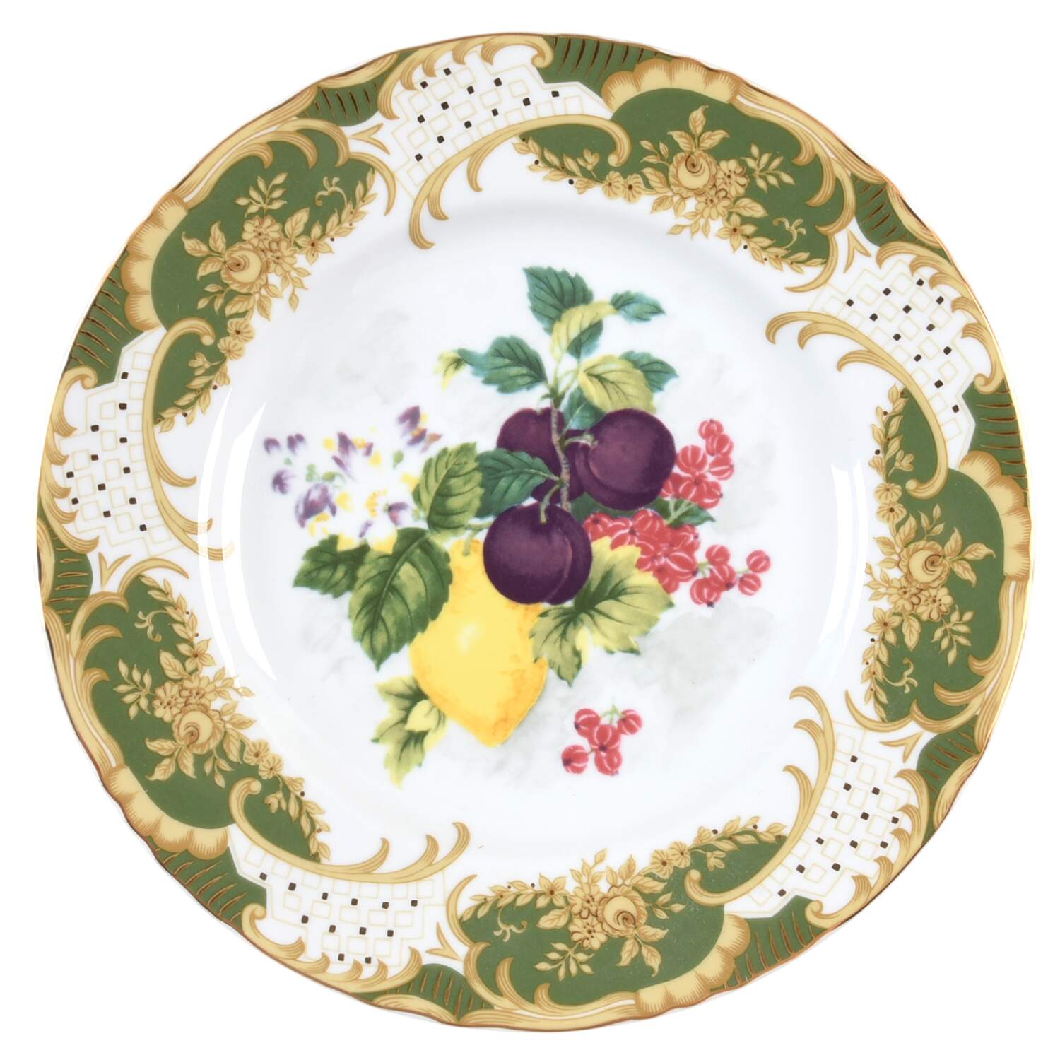 Antique Fruit Salad/Dessert Plate by Sadek-1