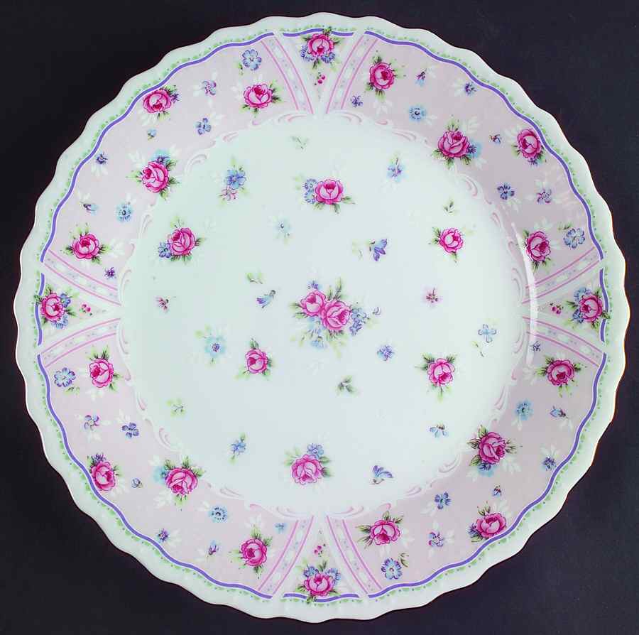 Petit Rose Dinner Plate by Sadek-1