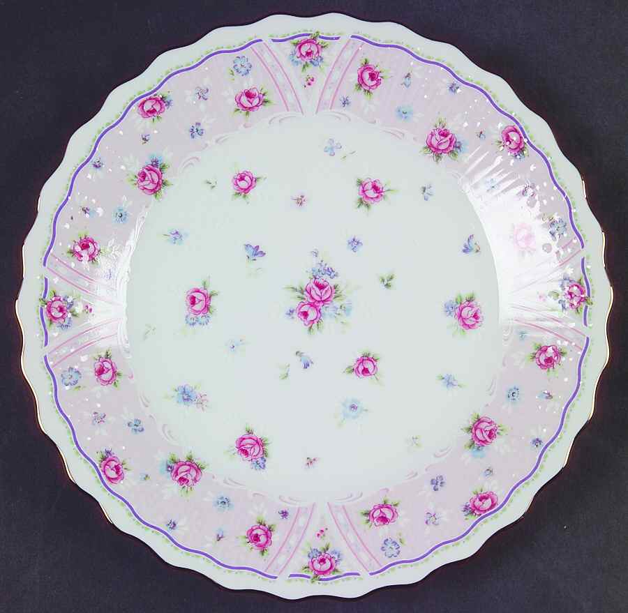 Petit Rose Salad/Dessert Plate by Sadek-1