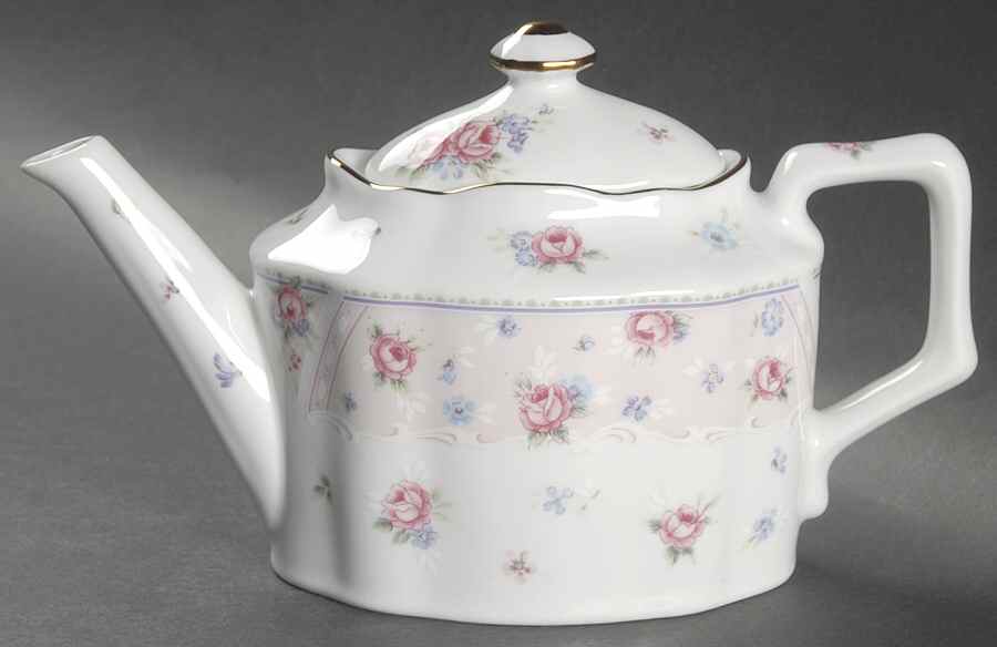 Petit Rose Teapot & Lid by Sadek-1