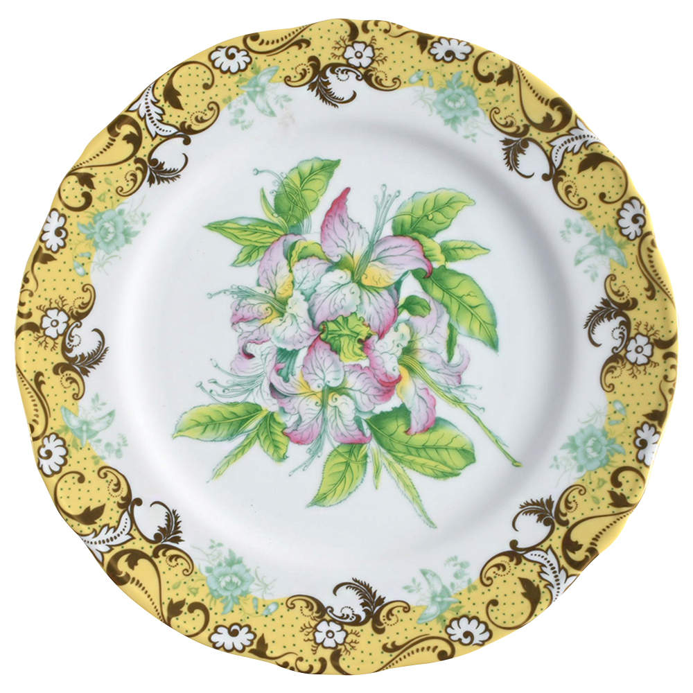 English Garden Dinner Plate by Sadek-1