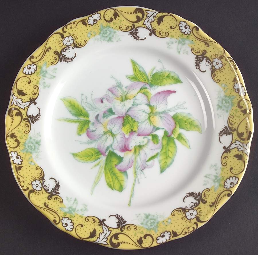 English Garden Salad/Dessert Plate by Sadek-1