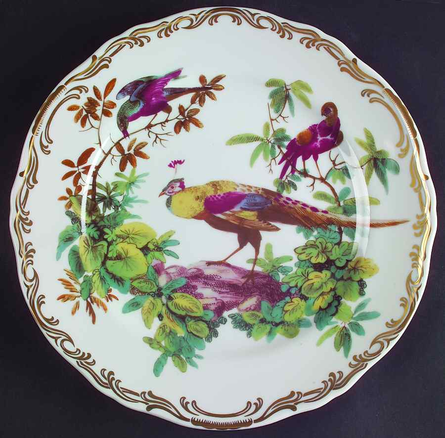 Exotic Birds Dinner Plate by Sadek-1