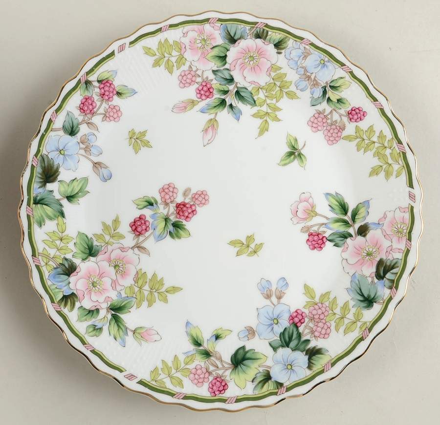 Flowers & Berries Cake Plate by Sadek-1