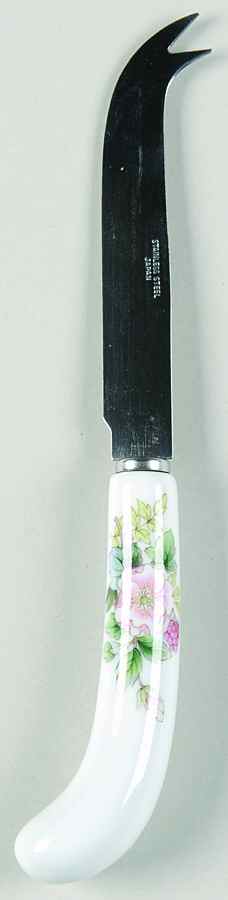 Flowers & Berries Cheese Knife with Stainless Blade by Sadek-1